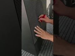 Gabinete de alumínio com abertura frontal e taxa de atualização de 1920-3840HZ, tela removível frontal para exterior, para as demandas do mercado