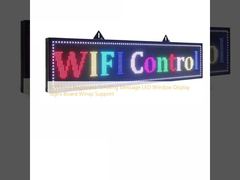 6000mcd Brilho Mensagem de rolagem LED Window Display Sinais Painel Winxp Suporte