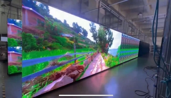 P4 mostrando video RGB exposição de diodo emissor de luz exterior para o brilho alto Adveristing