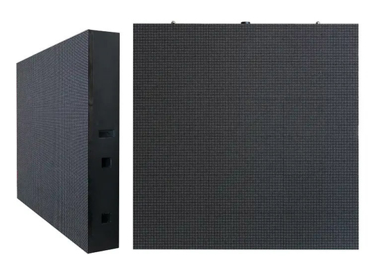 armário de alumínio exterior da tela IP65 do diodo emissor de luz de 320x320 P6.67 Front Service