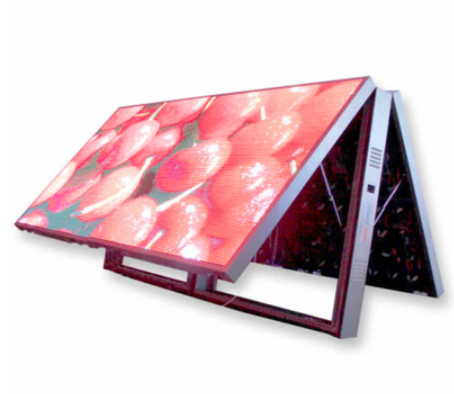 Tela dois do diodo emissor de luz de P8RGB Front Opening Outdoor/única exibição lateral