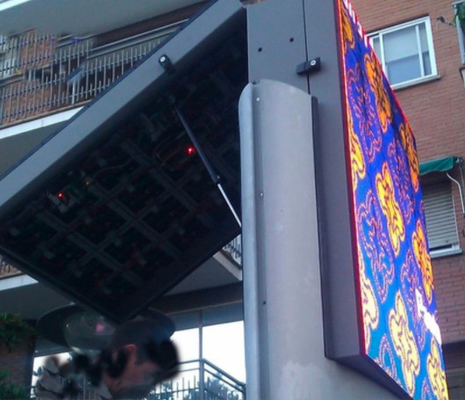 Tela dois do diodo emissor de luz de P8RGB Front Opening Outdoor/única exibição lateral
