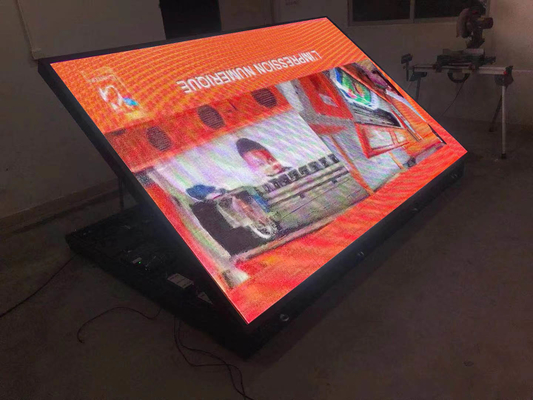 Sinais do monumento do diodo emissor de luz de P4RGB com Front Opening Cabinet IP65 impermeável