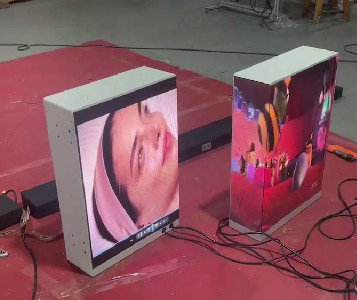 Parede video interna do diodo emissor de luz da exposição do bobinador em cone da propaganda P2RGB da mostra com processador video