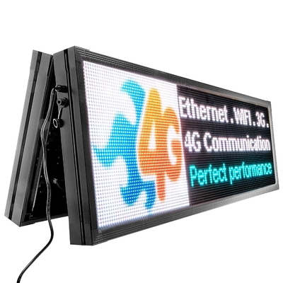 Sinais de propaganda impermeáveis da exibição da janela de exposição do diodo emissor de luz de IP65 Polo