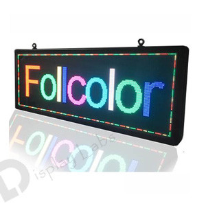 Telefone LED programável Sinais programáveis 160*320MM Módulo LED Sinais de rolagem P10 RGB