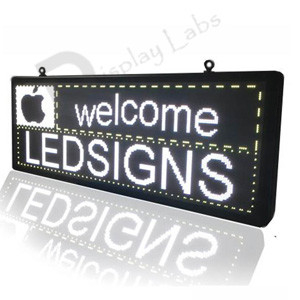 Telefone LED programável Sinais programáveis 160*320MM Módulo LED Sinais de rolagem P10 RGB