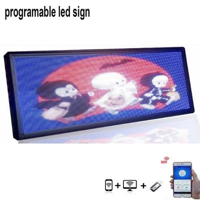Apoio conduzido programável exterior da exposição P5 USB dos sinais da cor completa de SMD