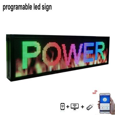 Sinais da exposição da janela do diodo emissor de luz da cor completa de P10 P5 RGB para a propaganda de Windows da loja