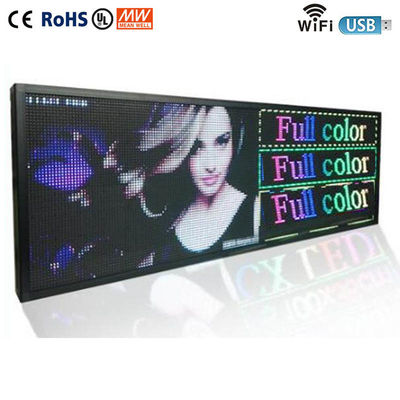 Sinais exteriores para o negócio, sinais do diodo emissor de luz P5 de propaganda do RGB Digital exteriores
