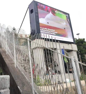 Exposição de diodo emissor de luz IP65 fixa exterior impermeável P10 para o shopping