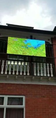 passo exterior do pixel dos sinais 5mm da indicação 192x192dots digital com armário de alumínio