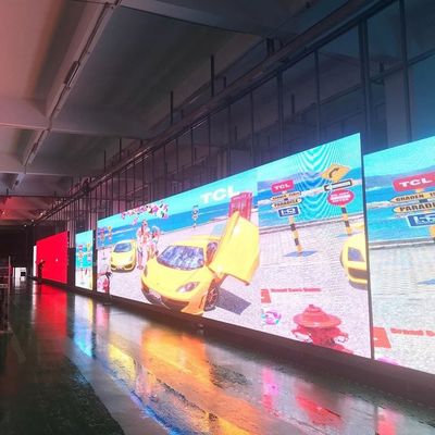 320*160mm conduziu o quadro de avisos exterior da tevê, painéis de exposição video da parede 60Hz