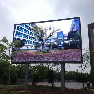Diodo emissor de luz exterior de 7500 CD que anuncia a exposição ângulo de visão de 140 graus