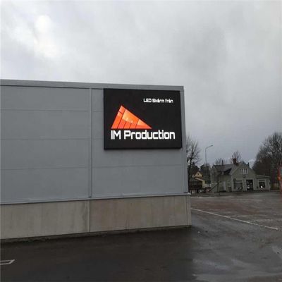 a placa de exibição de vídeo conduzida 1024x1024mm P8/P10 fixou a instalação para exterior