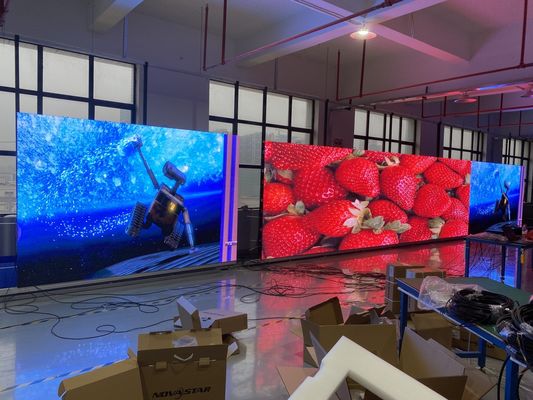 A tela de alta resolução do diodo emissor de luz ICN2153, P1.875 conduziu a placa de exposição da parede