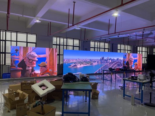 0.48kg conduziu a parede video da exposição, P2.5 conduziu o painel para o estúdio da tevê