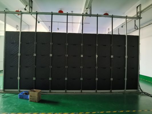 o armário de alumínio conduzido 320*160mm do perfil da parede da exposição integrou a movimentação e as microplaquetas