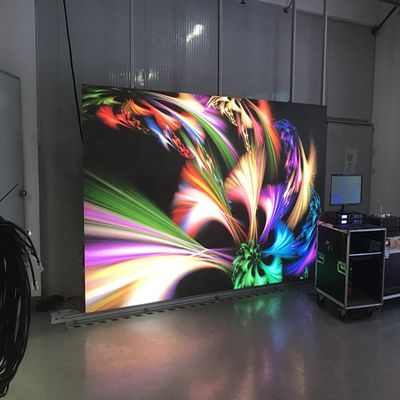 Parede video alugado do diodo emissor de luz 1R1G1B, aluguer da tela de exposição do diodo emissor de luz P4.81
