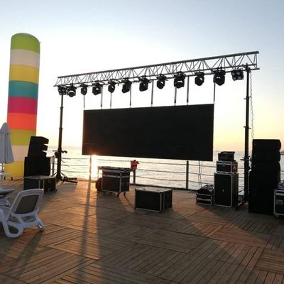 O móvel do fundo do concerto conduziu a exposição, IP65 conduziu a tela para o arrendamento