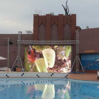65536 pontos do aluguer grande exterior da tela, quadro de avisos conduzido dobrável da exposição