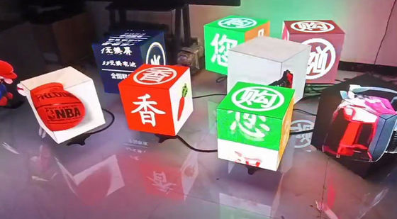 O diodo emissor de luz do cubo de P3 RGB para indicar com PIGARREA sinais exteriores do diodo emissor de luz de Digitas do módulo