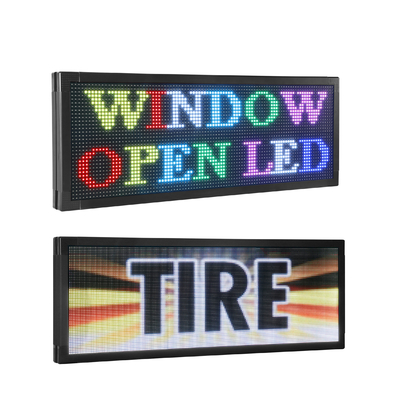 Sinal exterior programável do diodo emissor de luz de WIFI da exposição de diodo emissor de luz do vidro traseiro de P4RGB IP65
