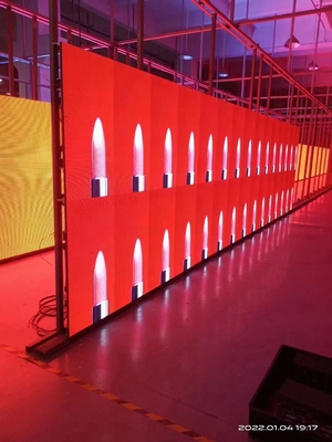3840 refresque a estrela fixa exterior da nação da exposição de diodo emissor de luz SMD3535 de P6RGB