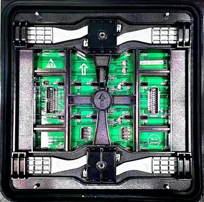 Morre o armário da exposição de diodo emissor de luz P10.41 de Front Service do alumínio de carcaça 500X500