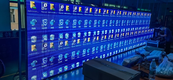 Anunciar a tela P3.91 fixou a placa do armário da exposição de diodo emissor de luz 500x1000