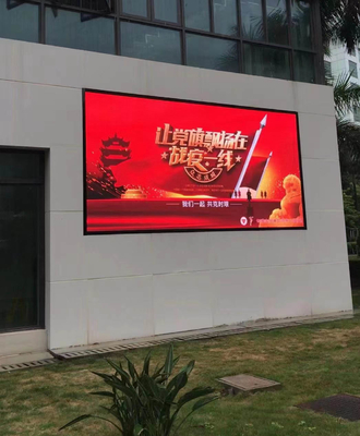Economia de energia fixa exterior da tela do diodo emissor de luz do armário de alumínio que anuncia a exposição