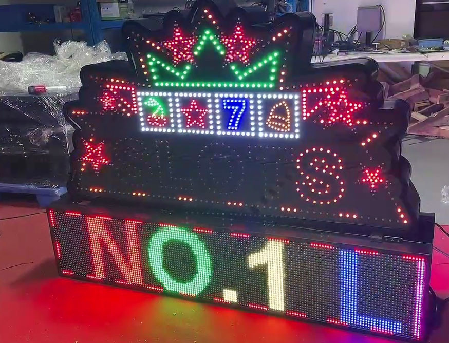 Exposição de diodo emissor de luz personalizada bilateral de SDK para impermeável exterior da propaganda da loja