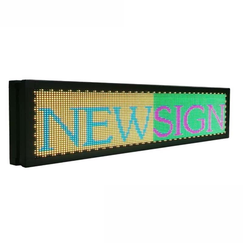 Os sinais sem fio da exposição da janela do diodo emissor de luz da mensagem do táxi de USB P5 colorem completamente o RGB programável