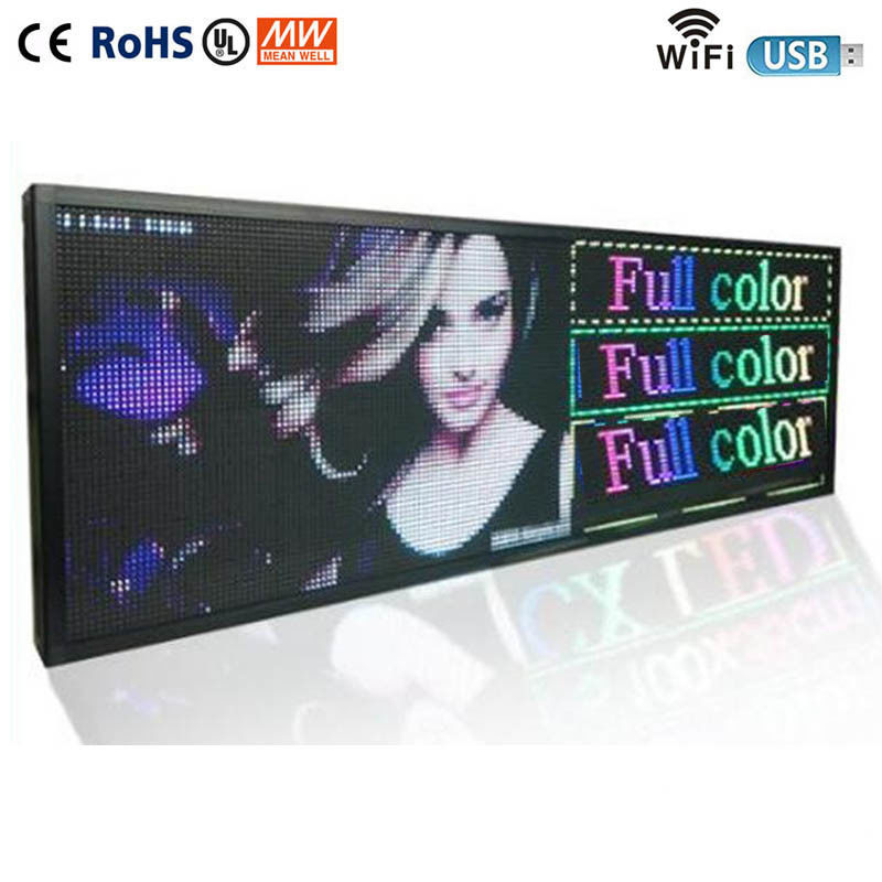 Sinais exteriores para o negócio, sinais do diodo emissor de luz P5 de propaganda do RGB Digital exteriores